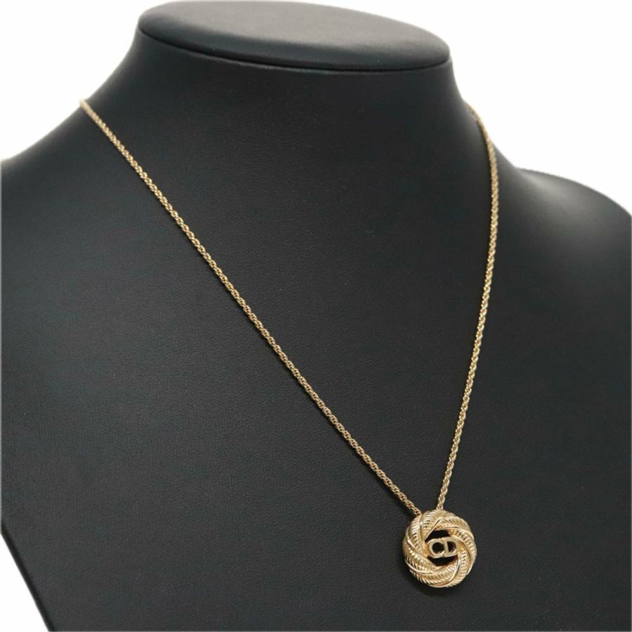 【日本直送】Christian Dior 項鍊 金屬 金 正品 FF6330-0