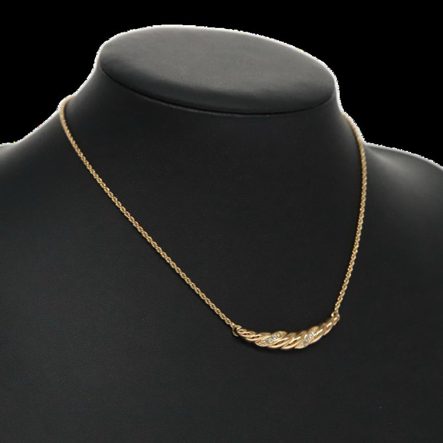 【日本直送】Christian Dior 項鍊 金屬 金 正品 FF6533-0