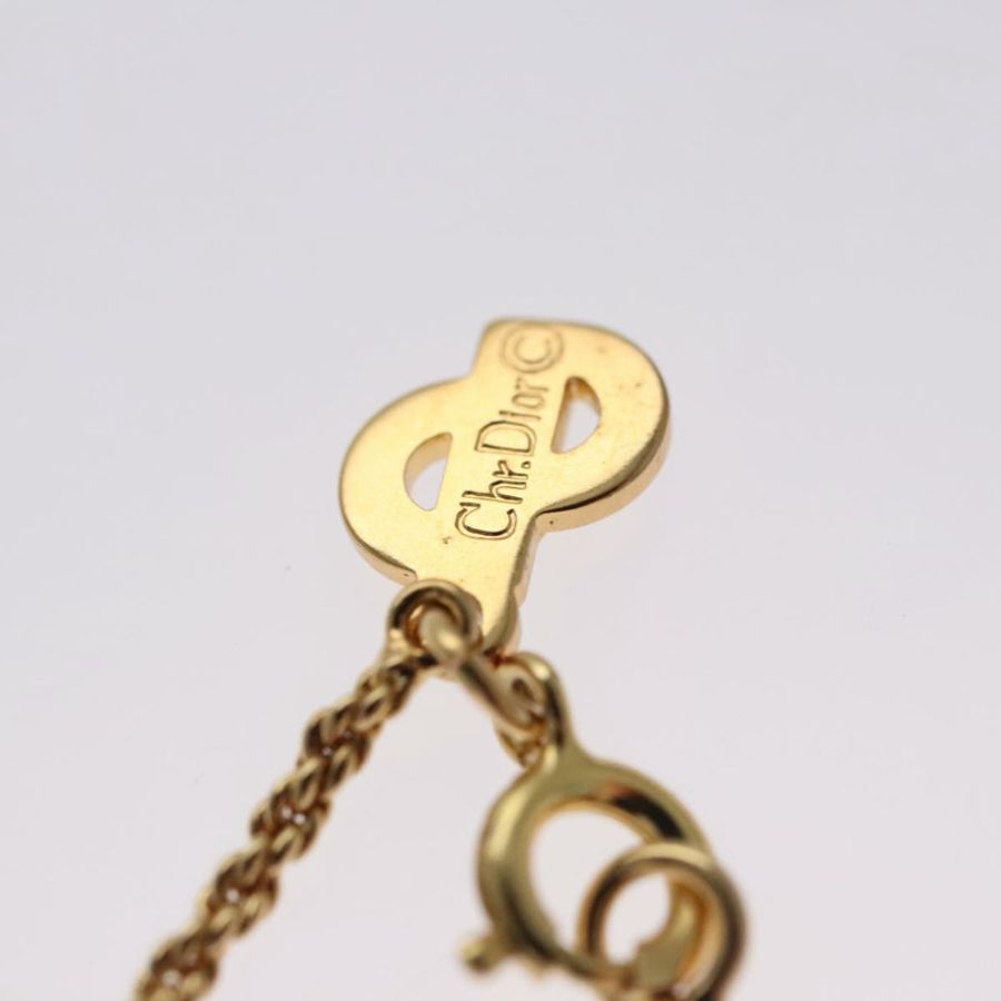 【日本直送】Christian Dior 項鍊 金屬 金 正品 FF6533-7