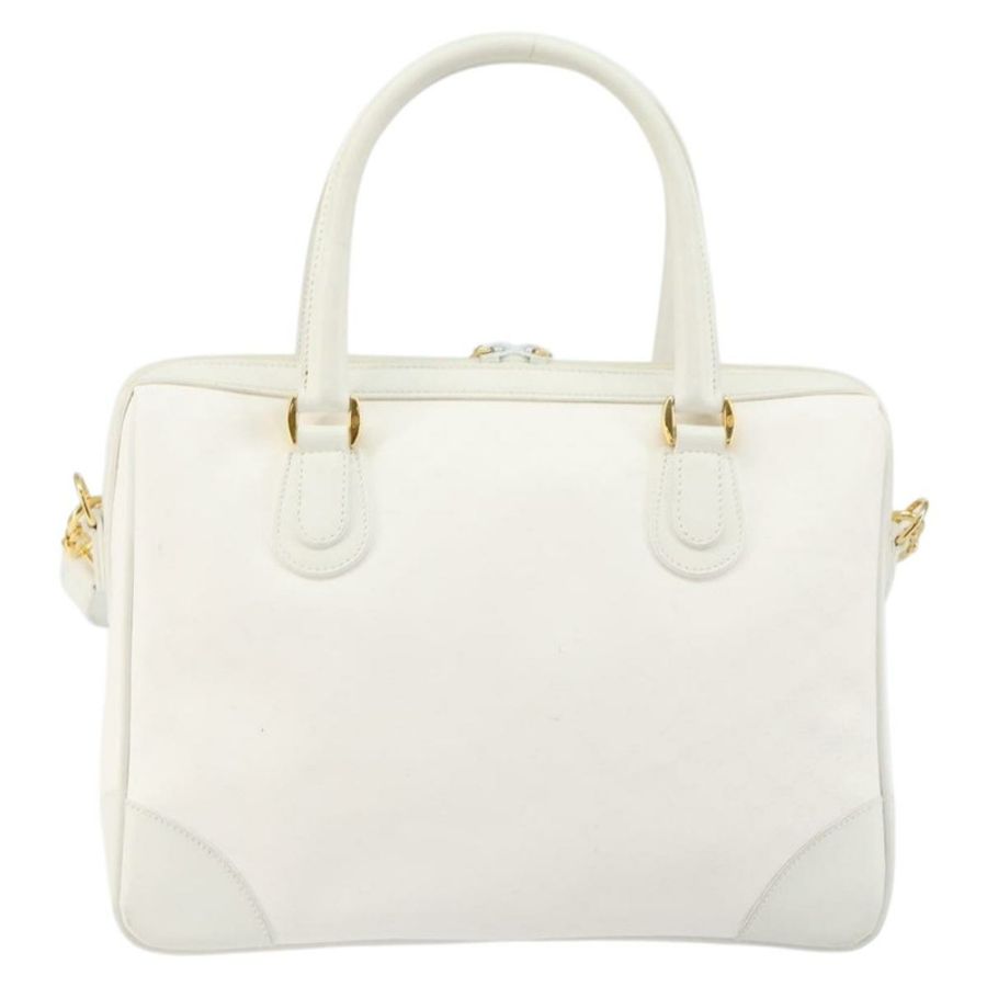 【日本直送】GUCCI Micro GG Supreme 波士頓包 PVC 兩用 白色 金色 002 123 0167 正品 BA6571-2
