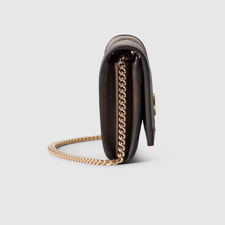 Gucci Ophidia系列鏈帶錢包-4