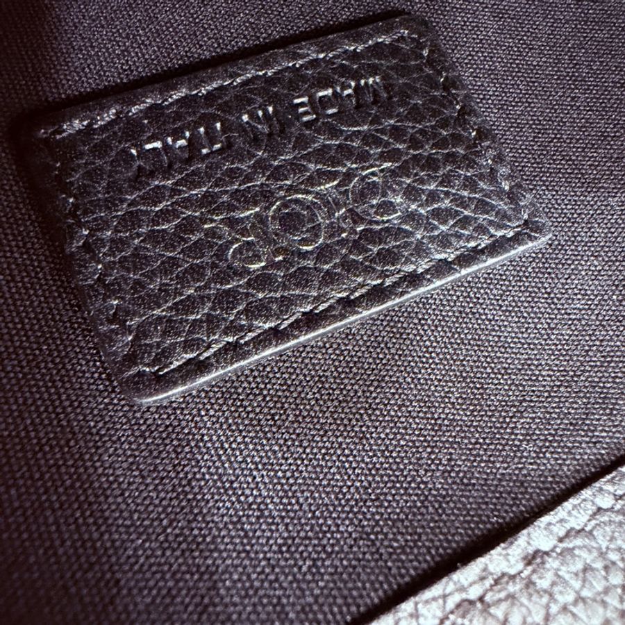 DIOR 迪奧 Saddle 黑色粒面 南柱赫 馬鞍包 胸包 腰包 肩背包 側背包 斜背包-44