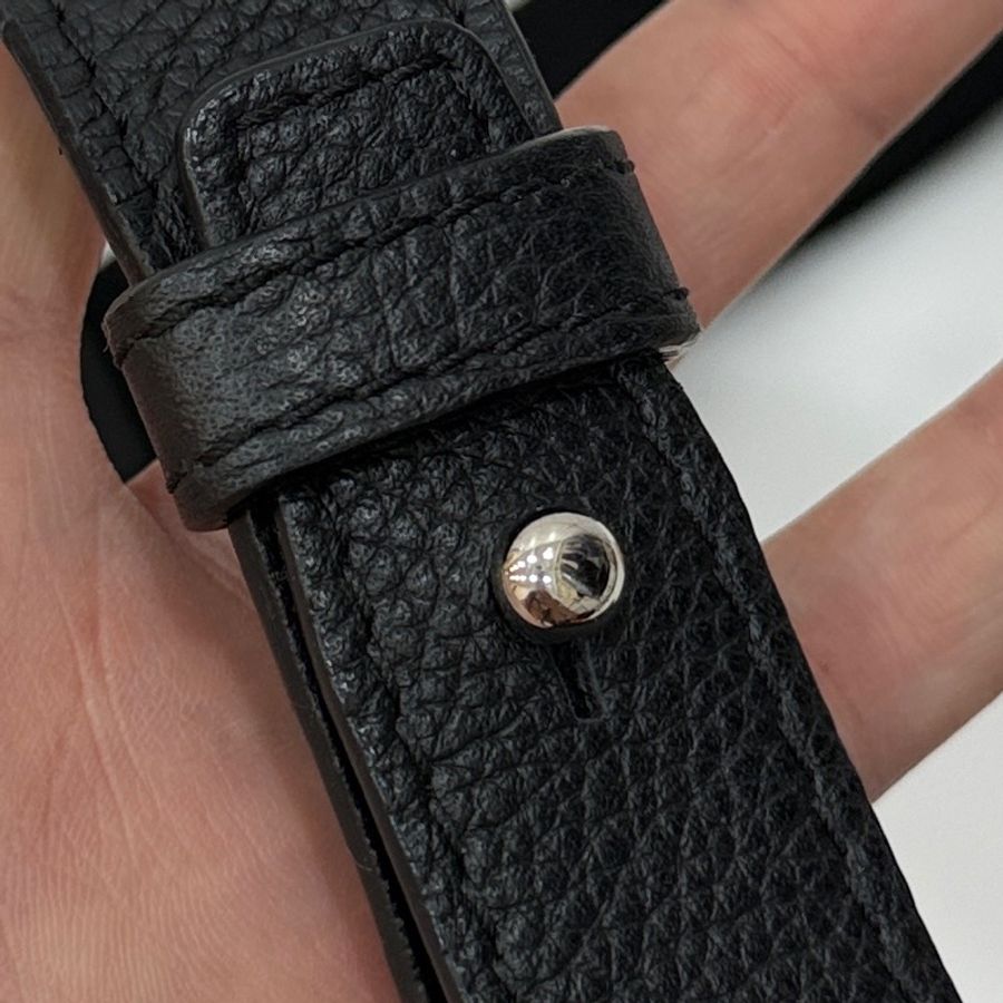 DIOR 迪奧 Saddle 黑色粒面 南柱赫 馬鞍包 胸包 腰包 肩背包 側背包 斜背包-60
