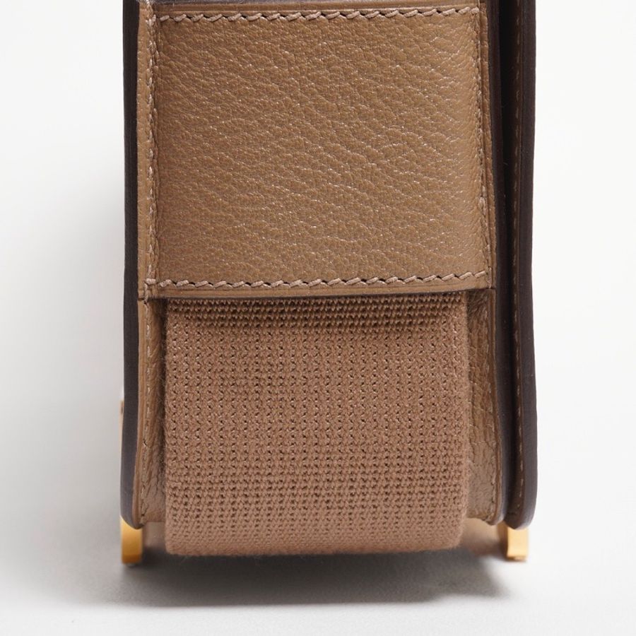HERMES Geta 木屐包 - 灰金 B-6