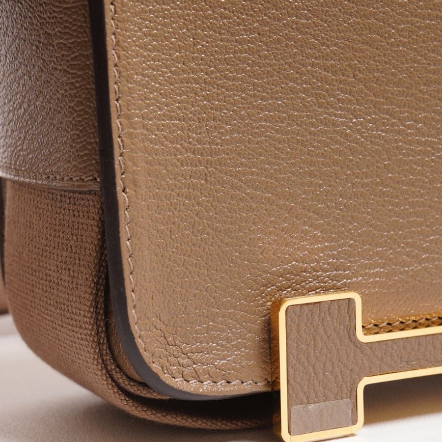 HERMES Geta 木屐包 - 灰金 B-8