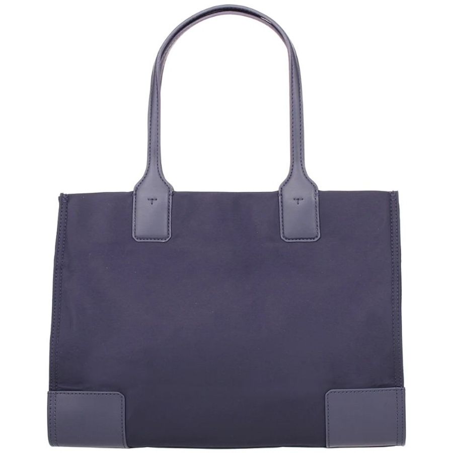 【TORY BURCH】雙T-LOGO尼龍肩背包-深藍色-1