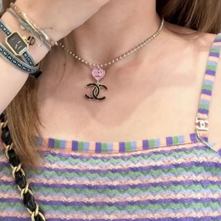 🌷Chanel 24A項鍊|經典花紋✦fufu style 精品✦ 氣質款|香奈兒項鍊-2