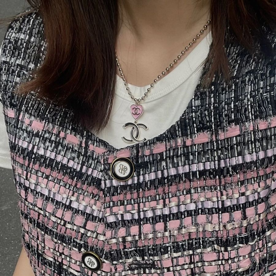 🌷Chanel 24A項鍊|經典花紋✦fufu style 精品✦ 氣質款|香奈兒項鍊-3