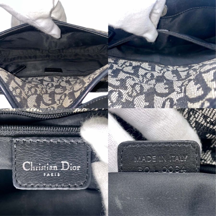 Dior 老花大D扣腋下包-4