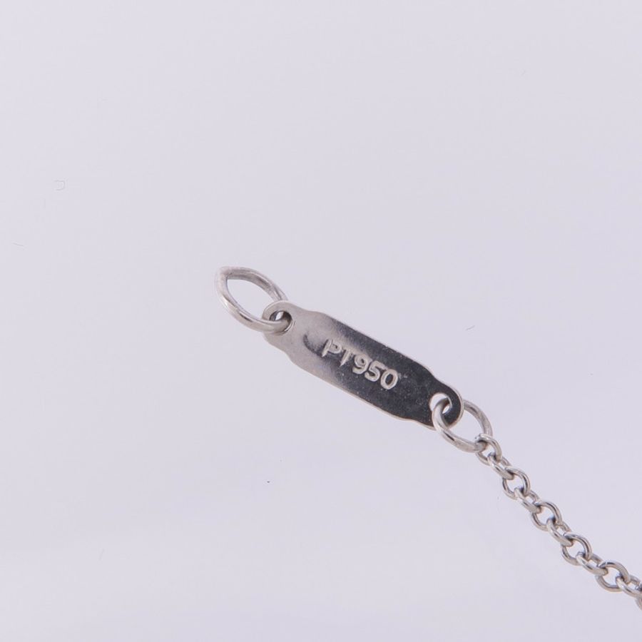 TIFFANY＆CO PT900鉑金Necklace項鍊-5