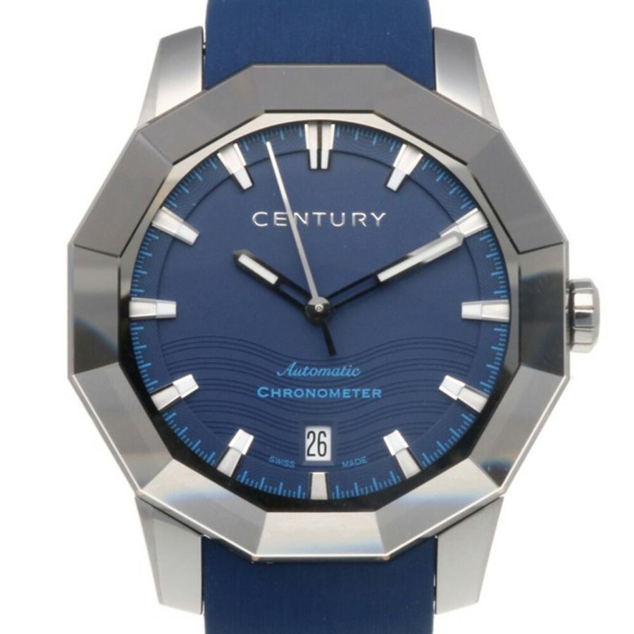 Century Primetime Egos 男士不鏽鋼自動腕錶,606.7.N.90I.13.15D.QBO,翻新款-0
