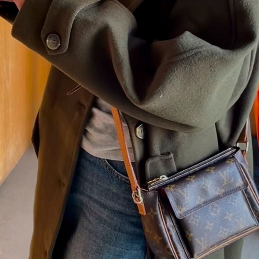 🌷Louis Vuitton 豆腐包|經典花紋✦fufu style 精品✦ 氣質款|LV豆腐包.LV協背包-3