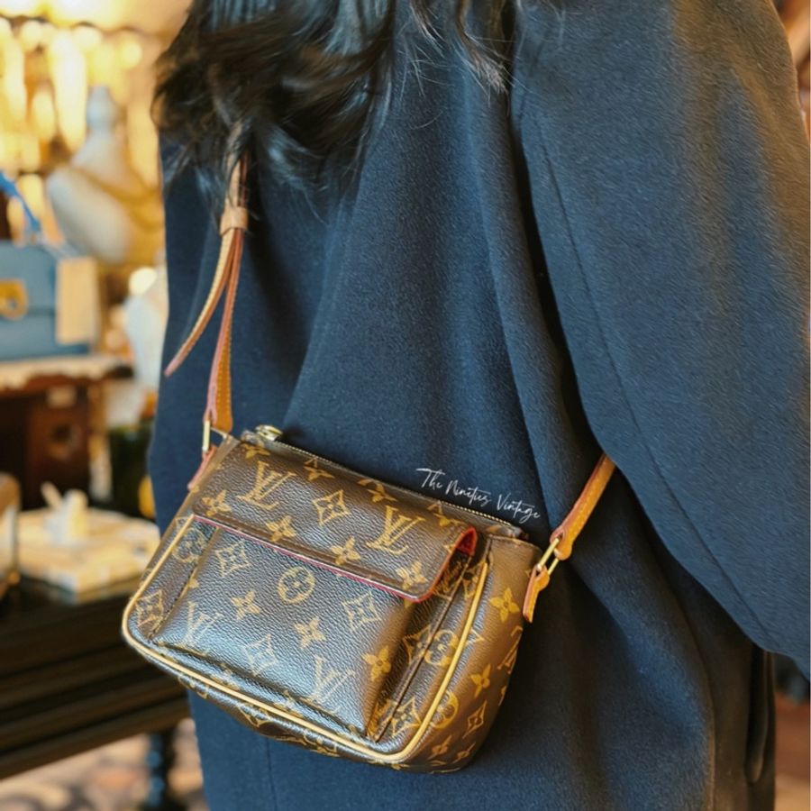 🌷Louis Vuitton 豆腐包|經典花紋✦fufu style 精品✦ 氣質款|LV豆腐包.LV協背包-5