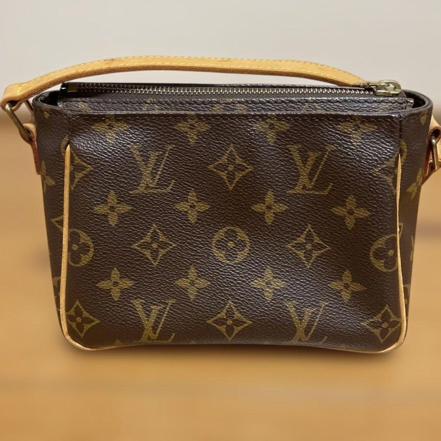 🌷Louis Vuitton 豆腐包|經典花紋✦fufu style 精品✦ 氣質款|LV豆腐包.LV協背包-11