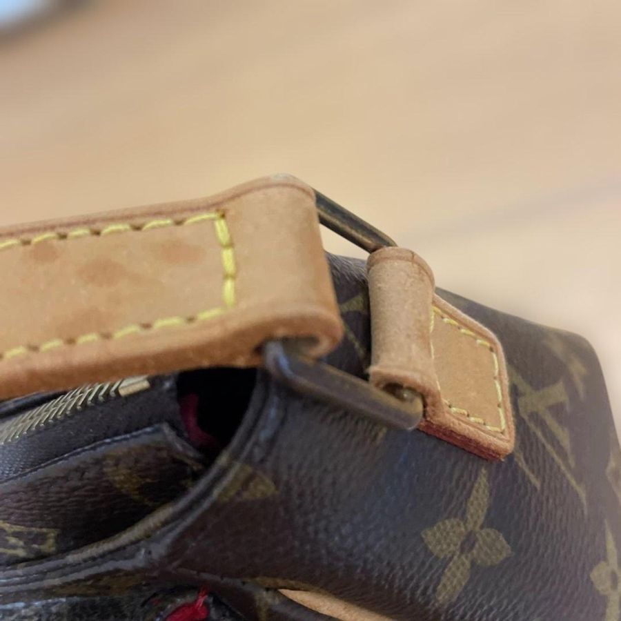 🌷Louis Vuitton 豆腐包|經典花紋✦fufu style 精品✦ 氣質款|LV豆腐包.LV協背包-17