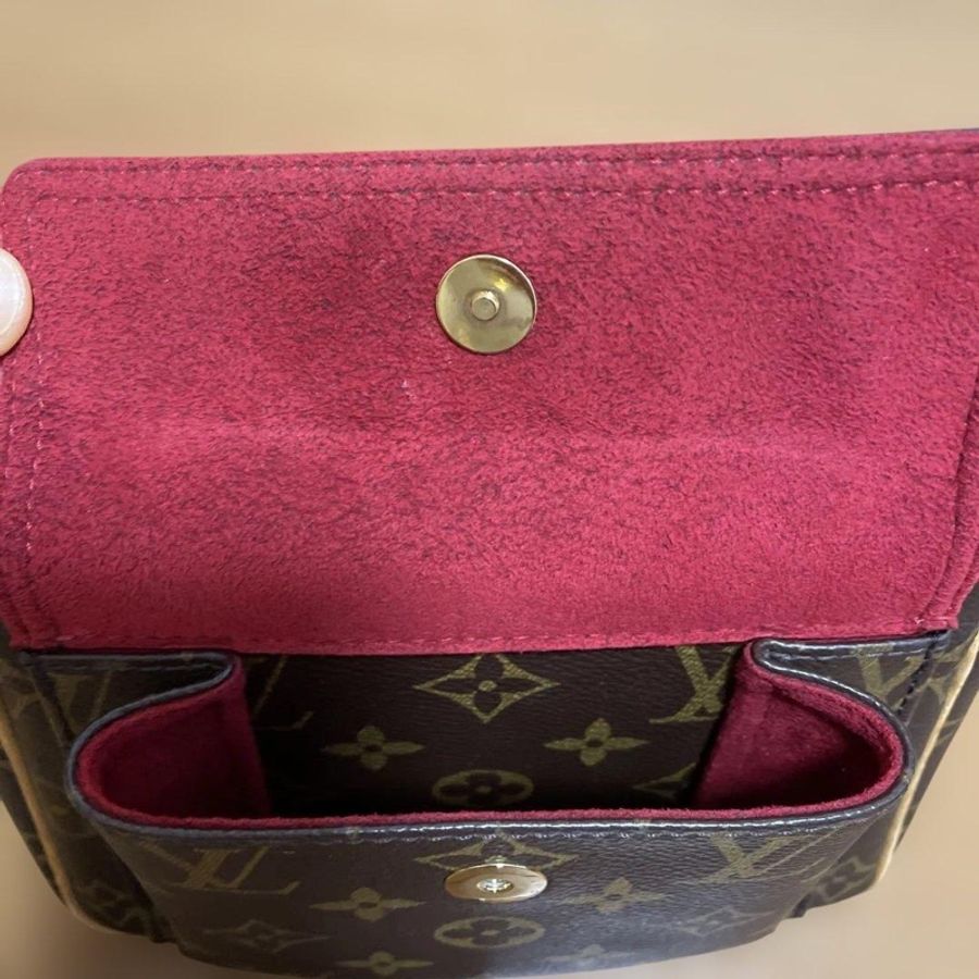 🌷Louis Vuitton 豆腐包|經典花紋✦fufu style 精品✦ 氣質款|LV豆腐包.LV協背包-20