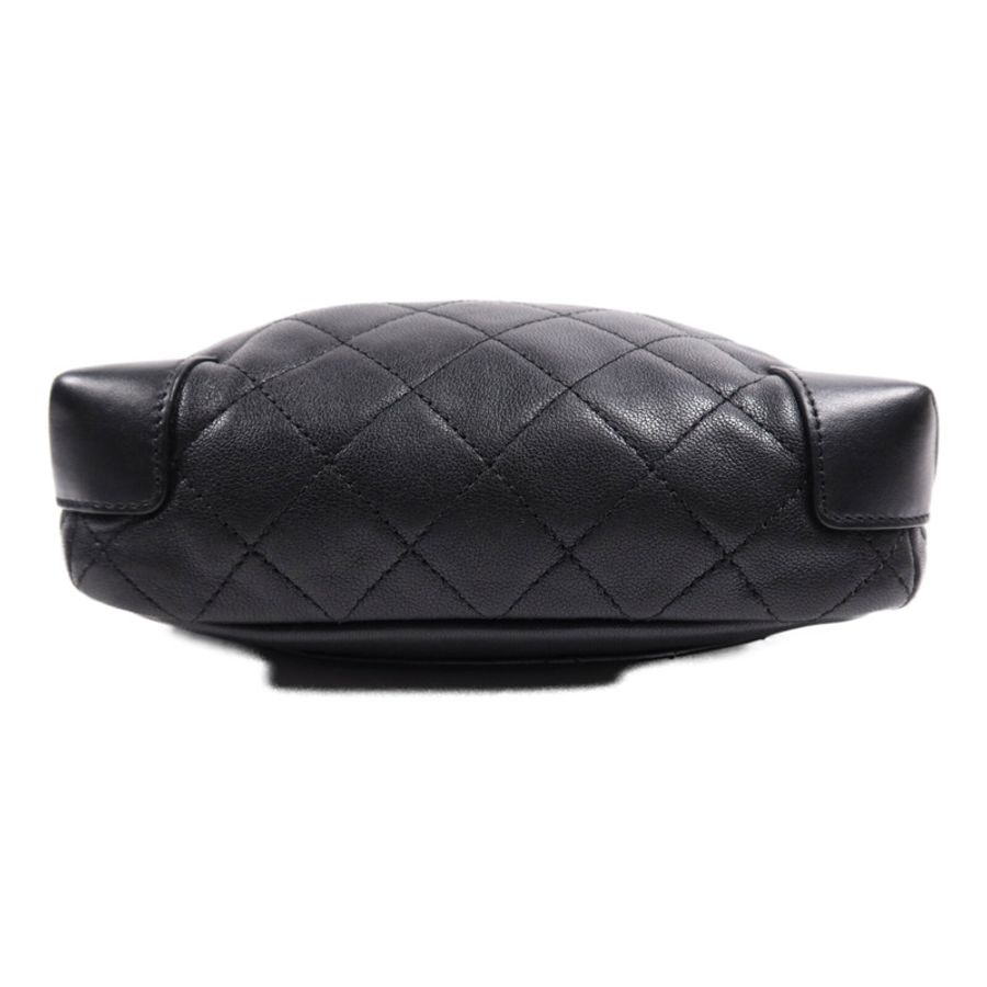 CHANEL 【激減優惠】羊皮皮革Chain Shoulder Bag銀扣鏈帶肩背袋-3