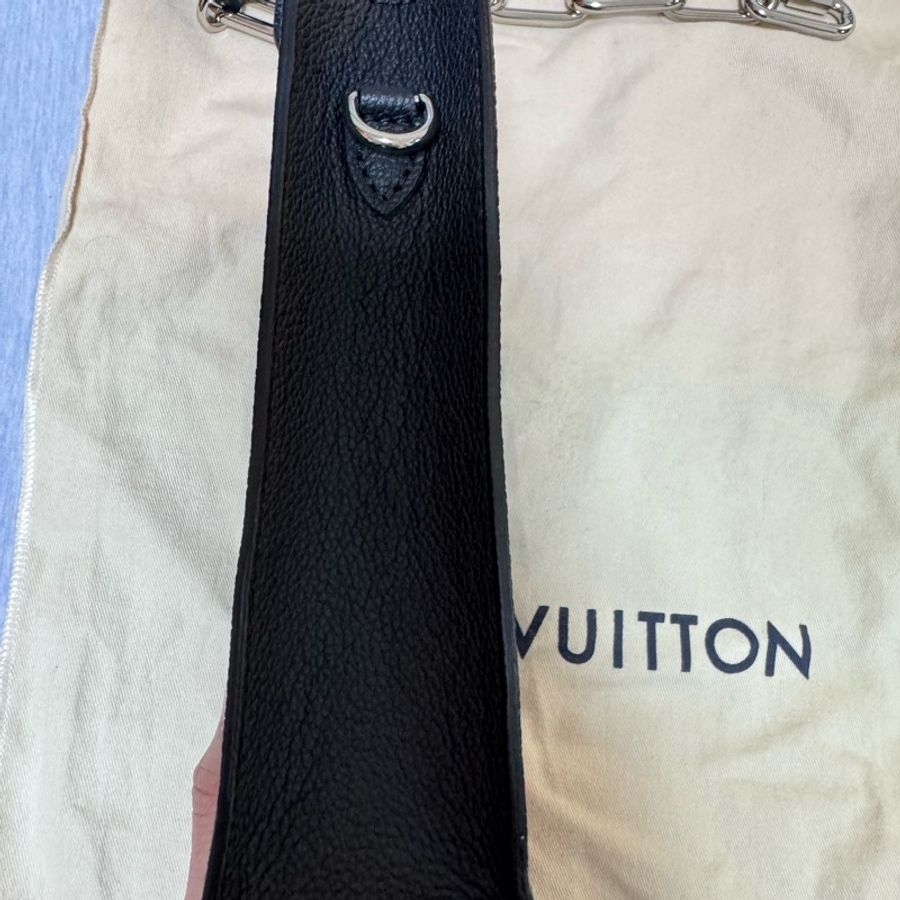 Louis Vuitton LV 日落系列 限定款黑色棋盤格琴譜包 Sac plat XS-3