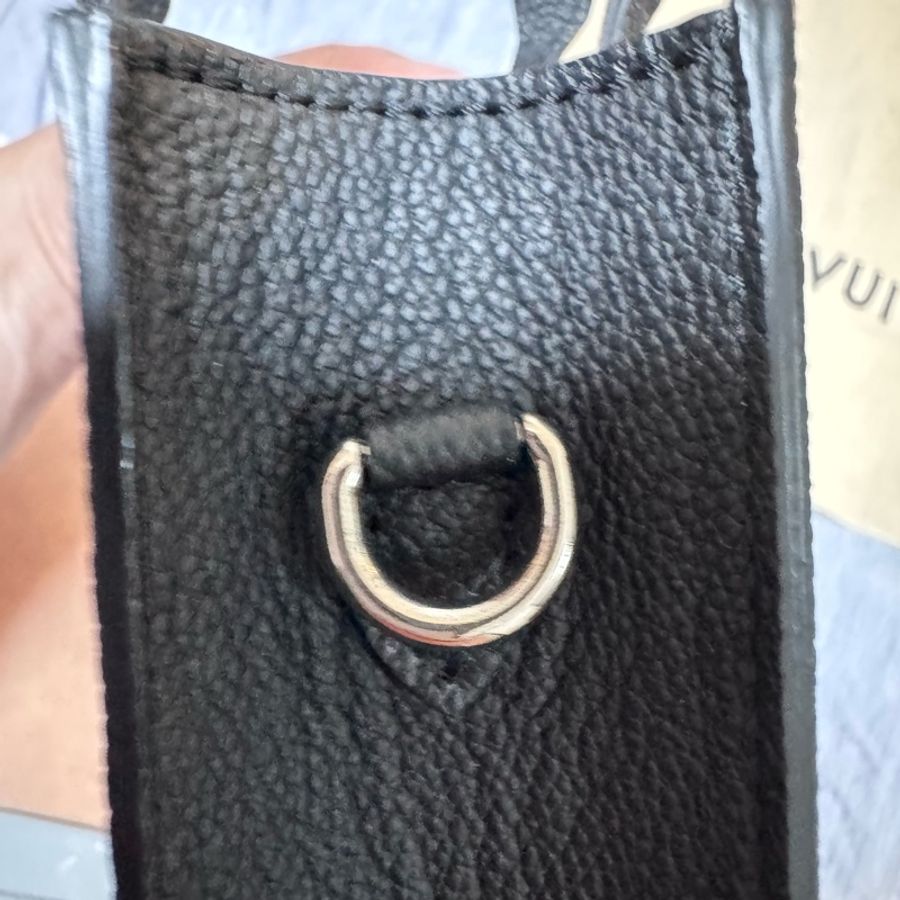 Louis Vuitton LV 日落系列 限定款黑色棋盤格琴譜包 Sac plat XS-5