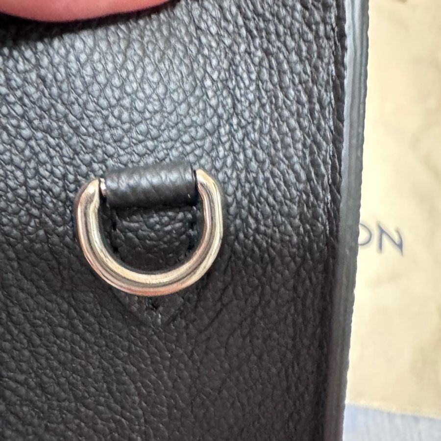 Louis Vuitton LV 日落系列 限定款黑色棋盤格琴譜包 Sac plat XS-22