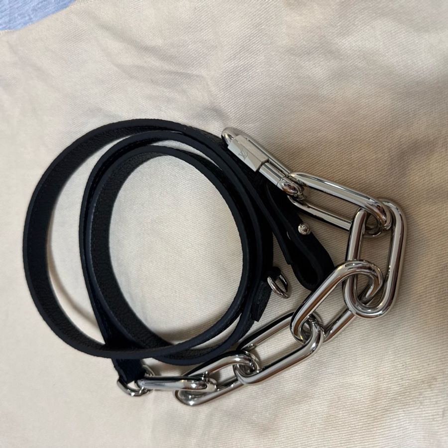 Louis Vuitton LV 日落系列 限定款黑色棋盤格琴譜包 Sac plat XS-25