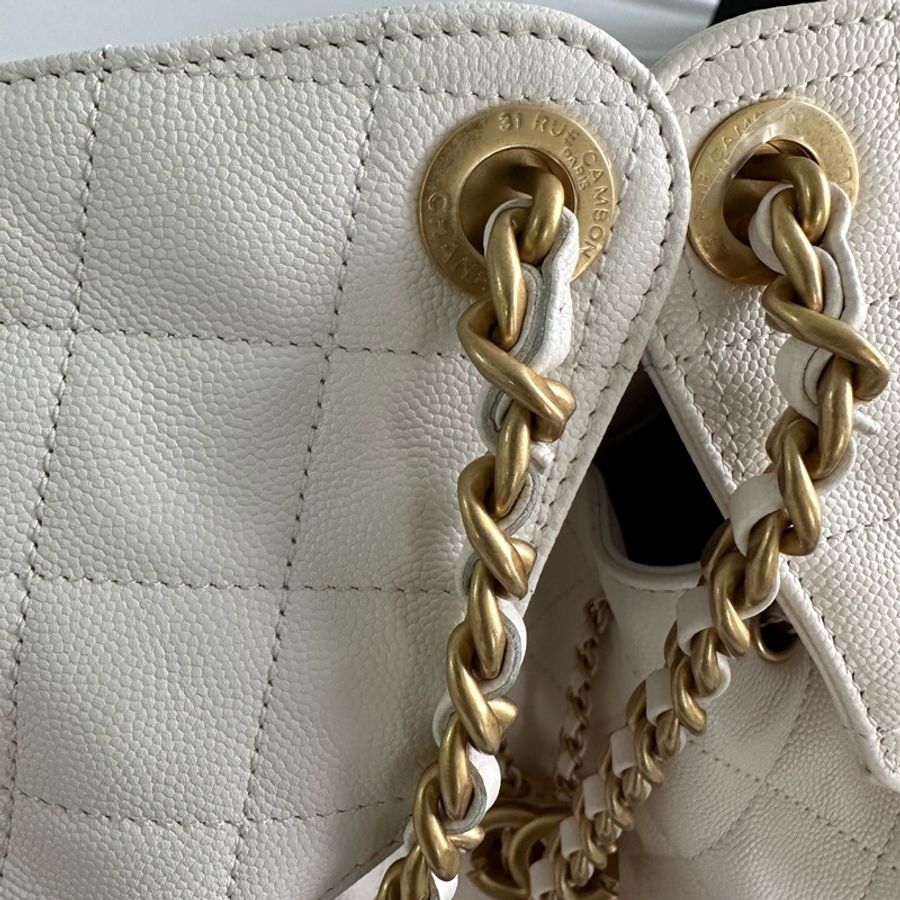 Chanel 25bag 白金包 流浪包托特款 中號25年最好看的包-9