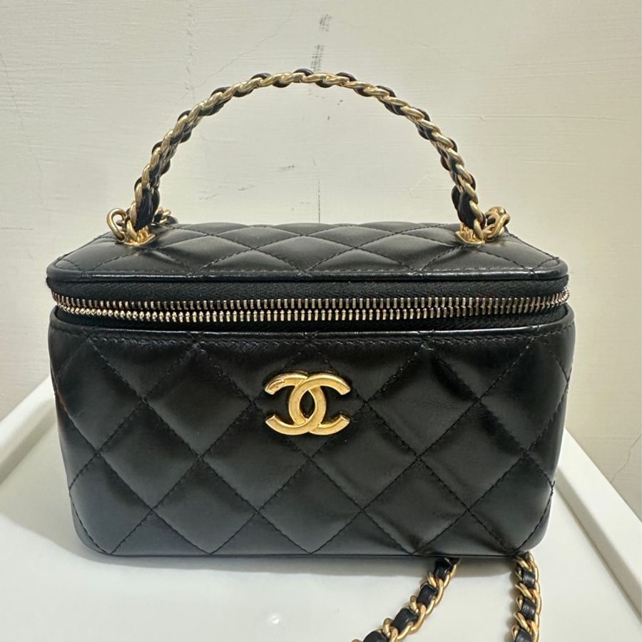 Chanel 23P 亮面牛皮長盒子-0