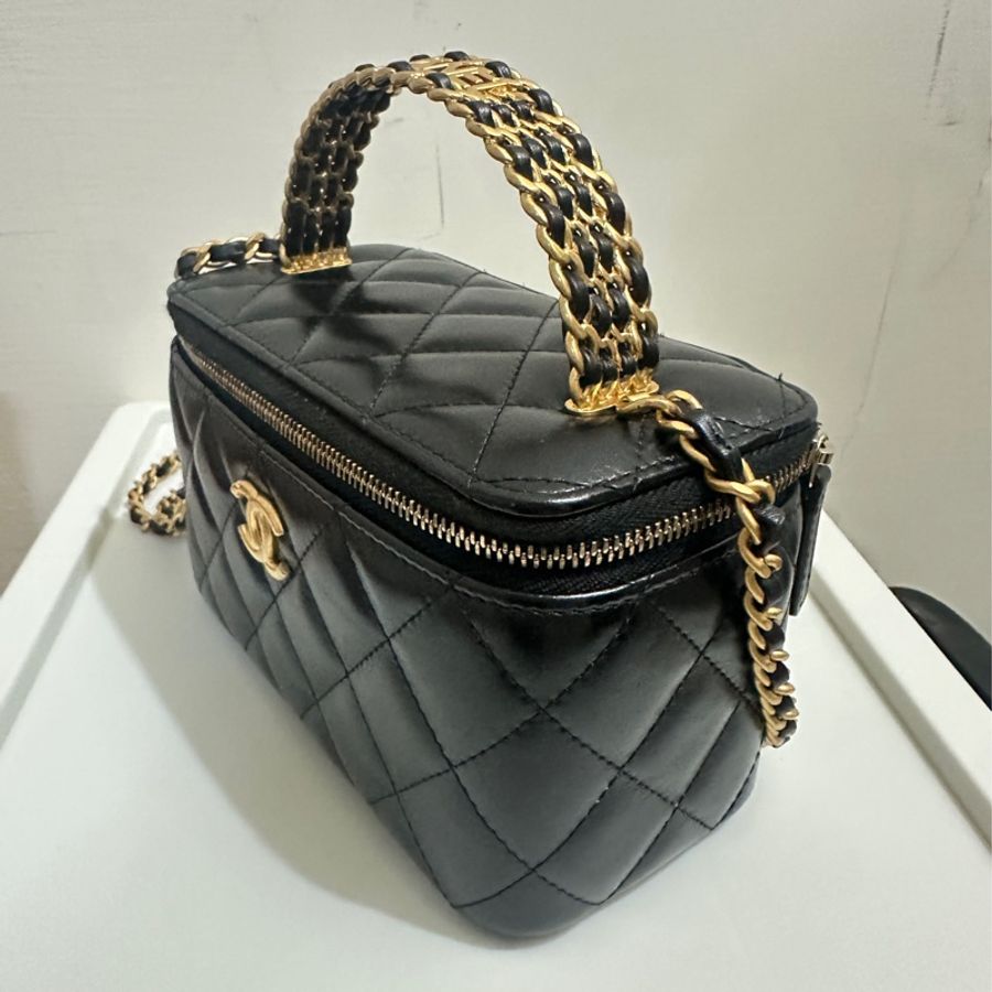 Chanel 23P 亮面牛皮長盒子-5