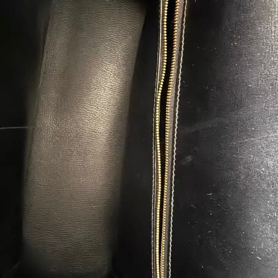 Hermes Kelly 40 手提包購物包 經典黑金-12