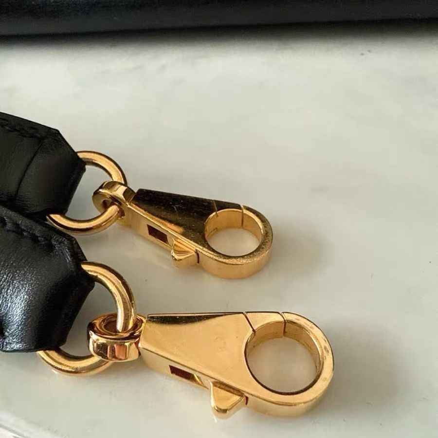 Hermes Kelly 40 手提包購物包 經典黑金-19