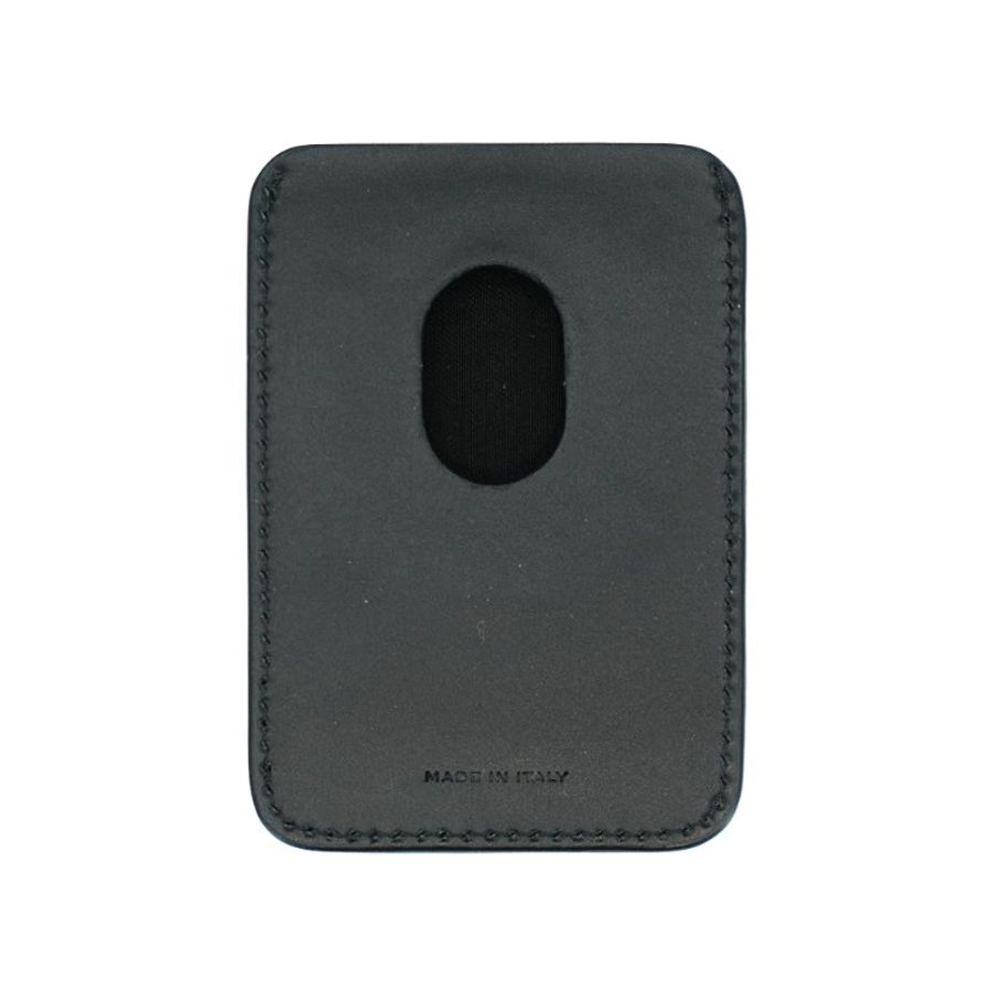 Fendi Squared FF logo MagSafe 磁吸手機卡片套(7M0364-黑灰)-3