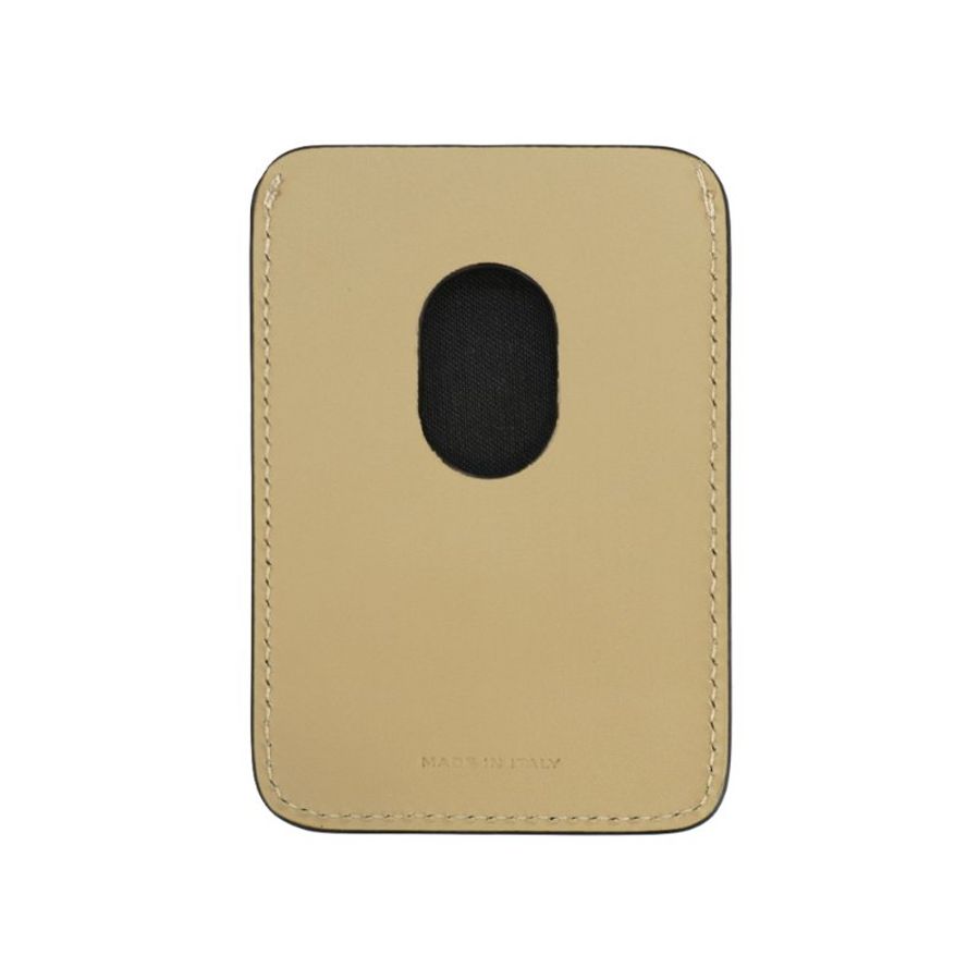 Fendi Squared FF logo MagSafe 磁吸手機卡片套(7M0364-米)-3