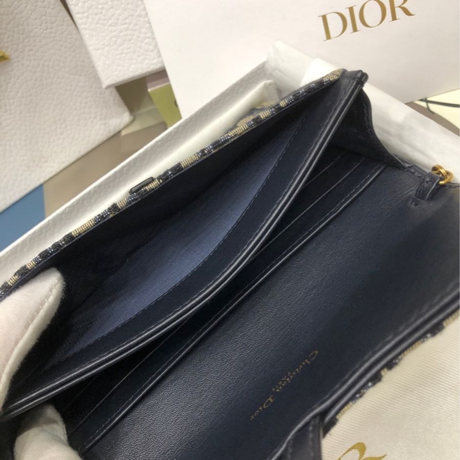Dior 迪奥 刺绣老花二合一 woc链条包 21年-5