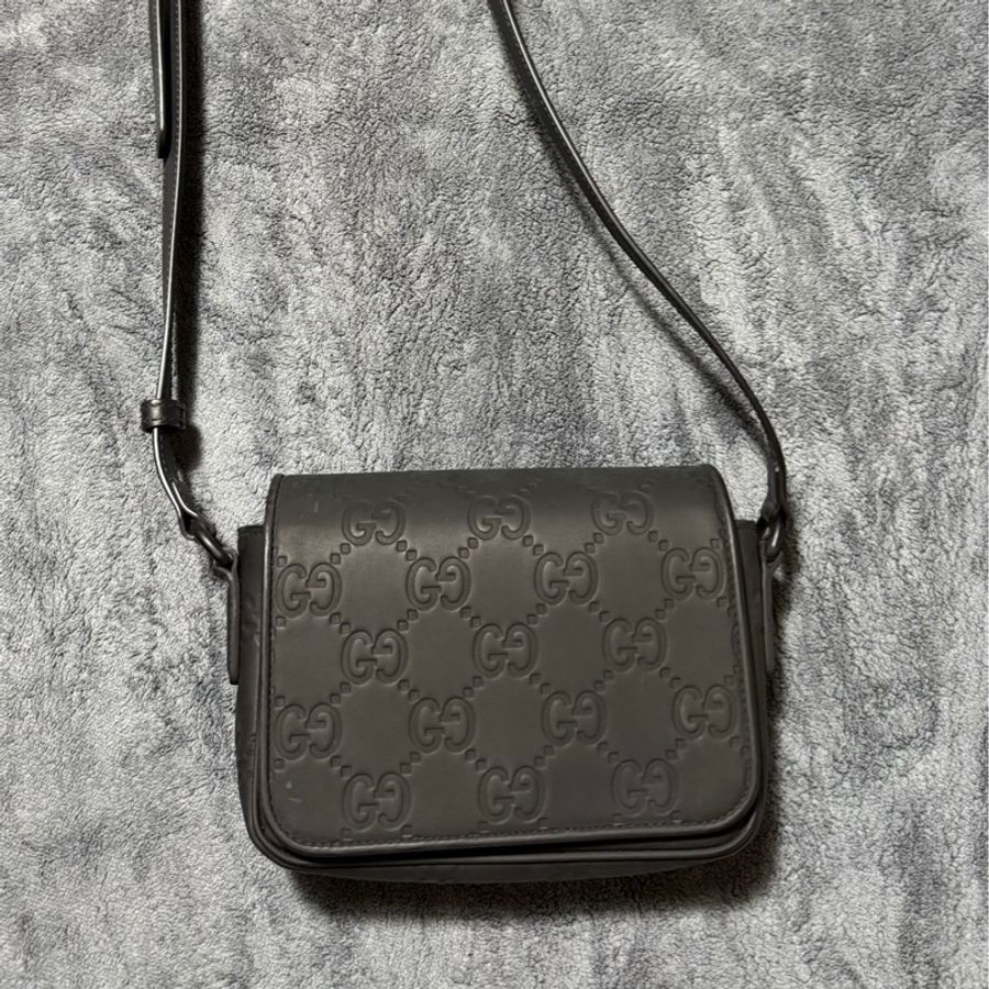 Gucci mini bag 男士包 黑色-0