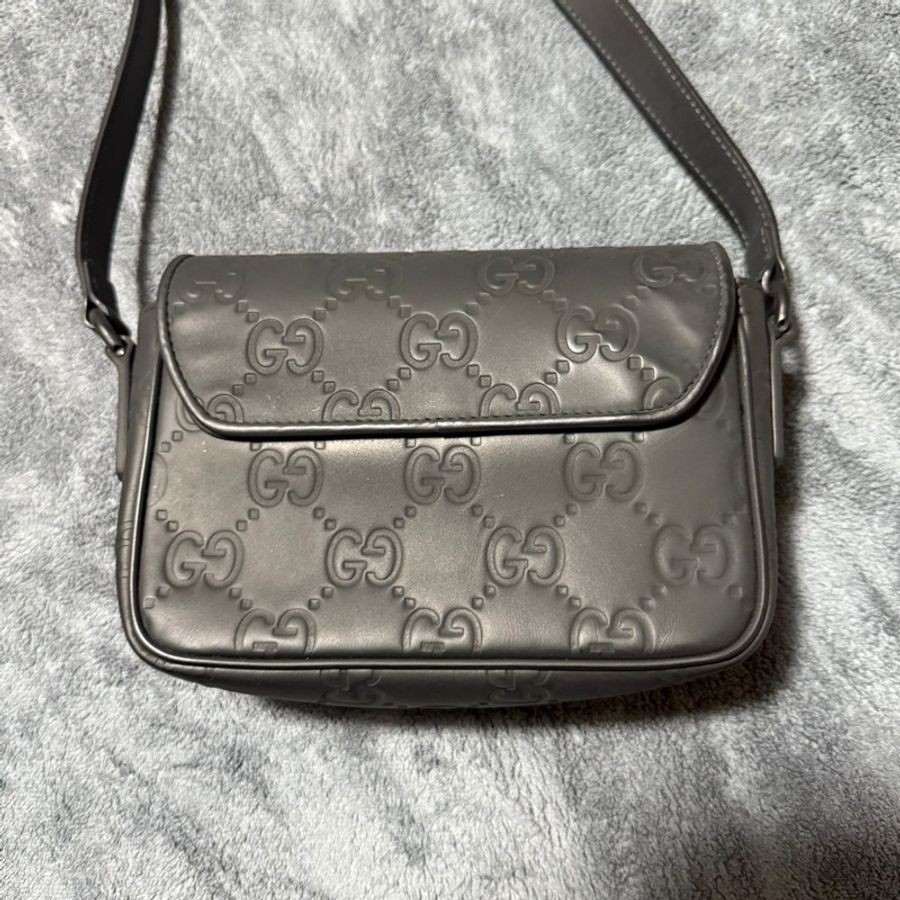 Gucci mini bag 男士包 黑色-3