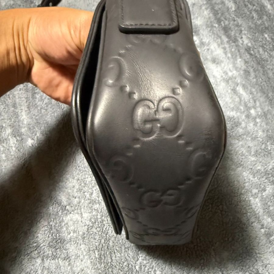 Gucci mini bag 男士包 黑色-4