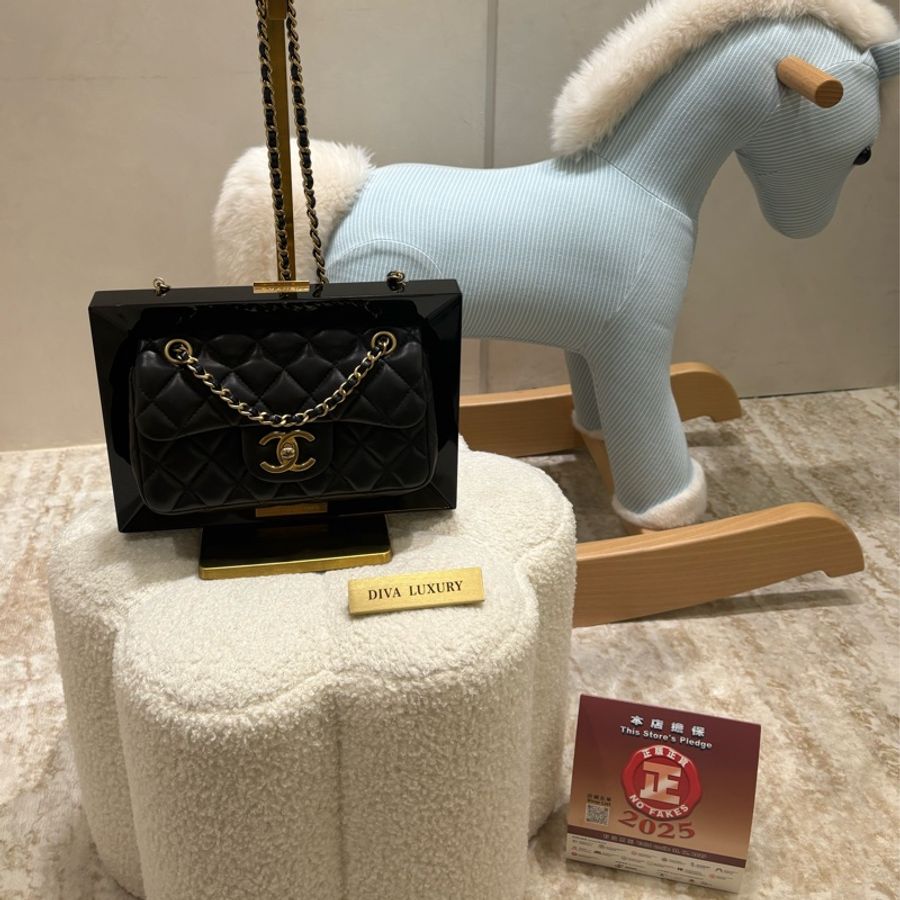 Chanel秀款 Vintage CC bag 斜背包❤️🔥-0