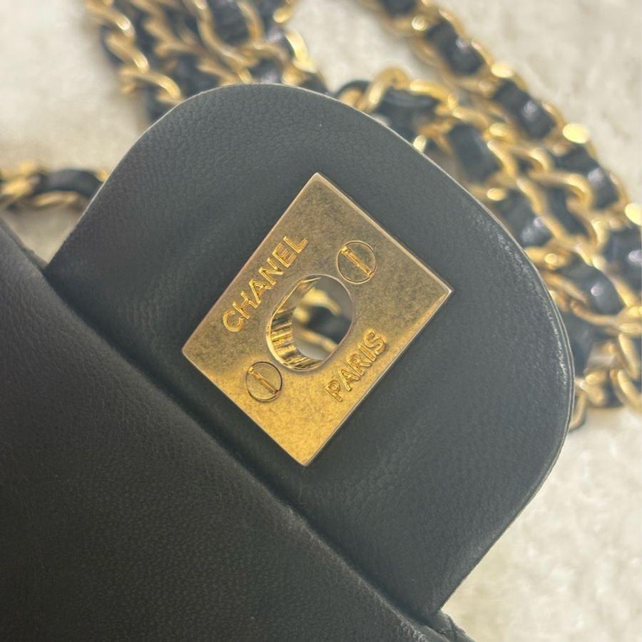 Chanel秀款 Vintage CC bag 斜背包❤️🔥-4