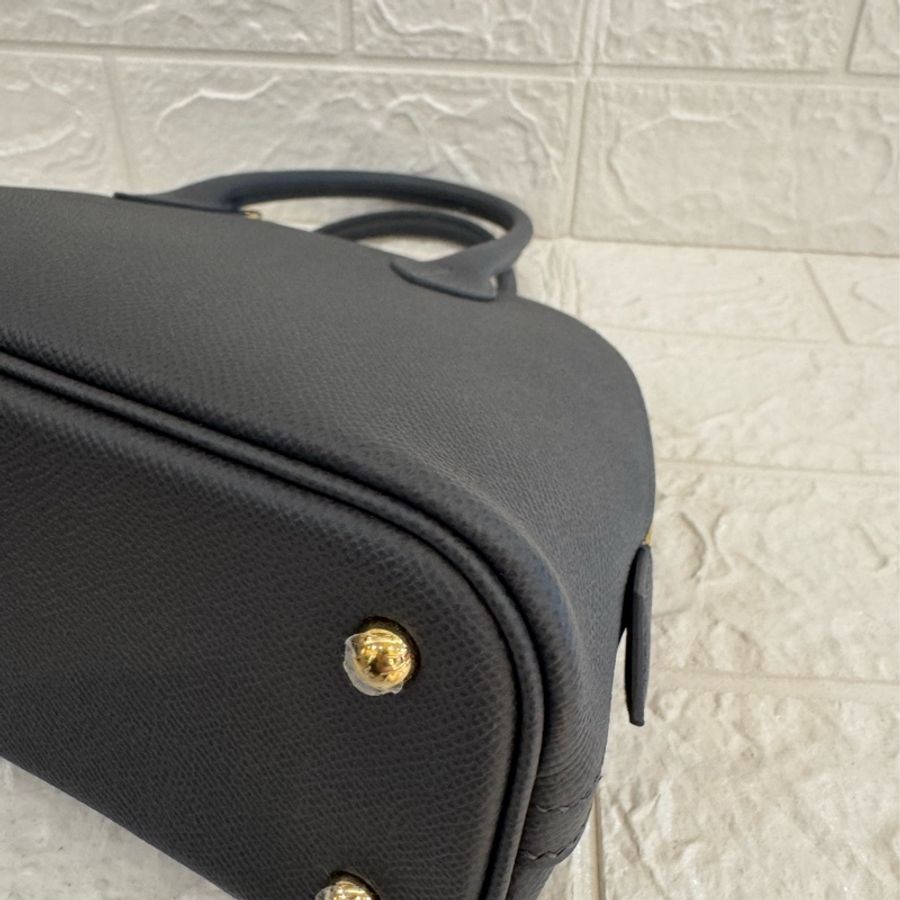 Hermes85石板灰金釦bolide25-6