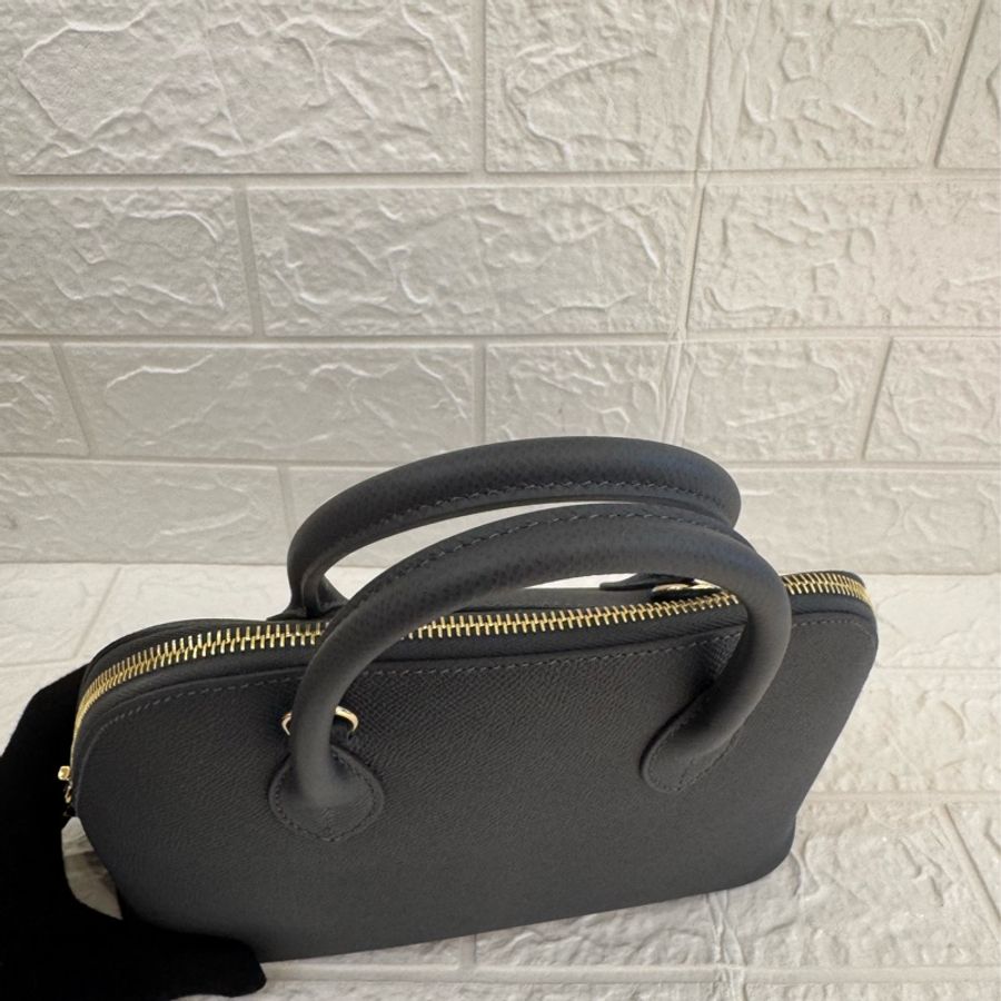 Hermes85石板灰金釦bolide25-14