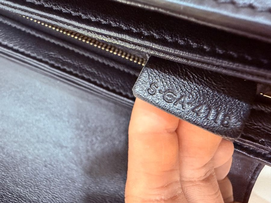 Celine C BAG 金釦 深藍 lisa同款 豆腐包 鏈條包 斜背包 手提包 側背包 肩背包-31