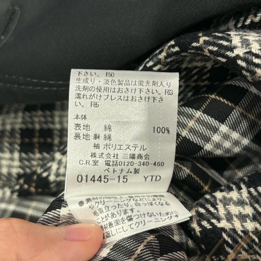 Burberry Blue Label藍標 黑色風衣(無腰帶)-7