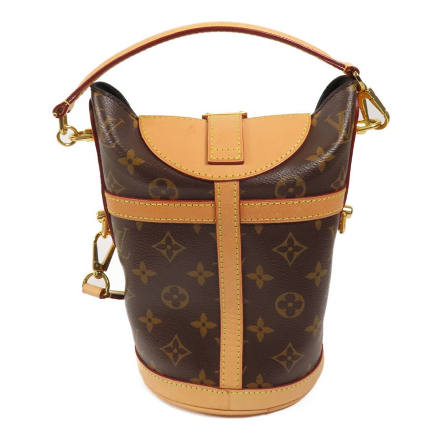 LOUIS VUITTON 【激減優惠】Monogram Duffle金扣手挽肩背兩用袋棕色-1