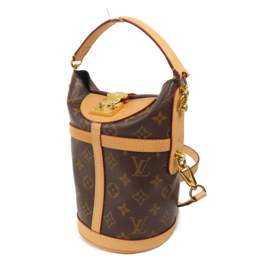 LOUIS VUITTON 【激減優惠】Monogram Duffle金扣手挽肩背兩用袋棕色-2