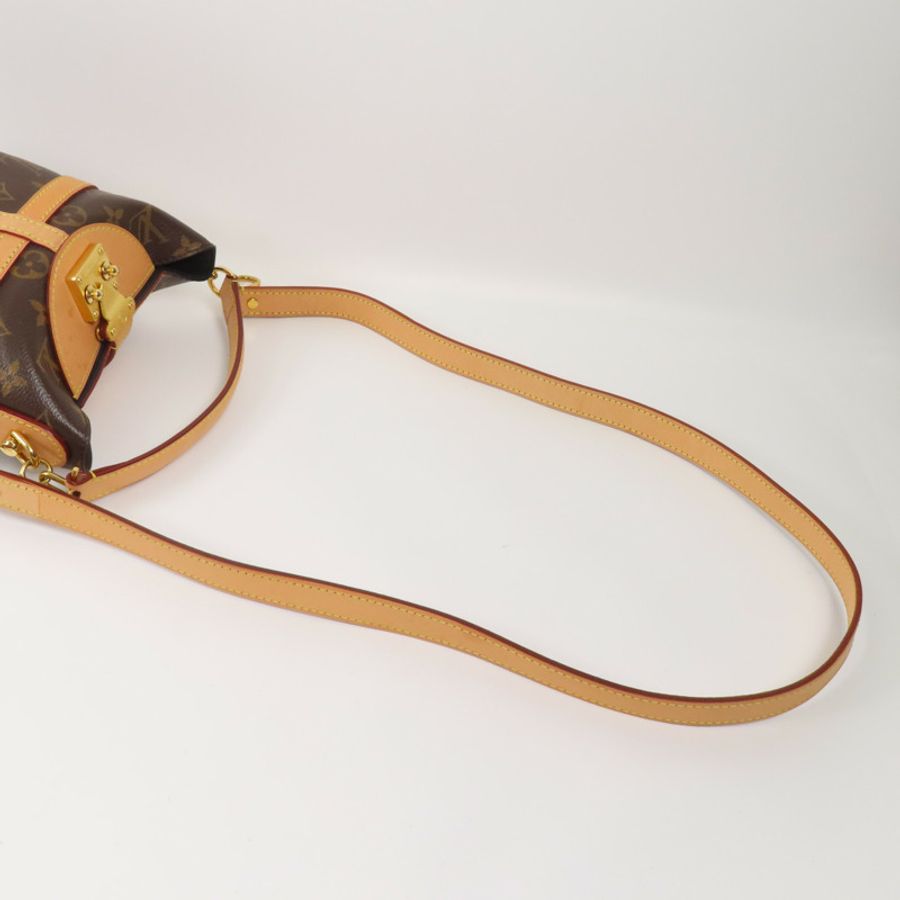 LOUIS VUITTON 【激減優惠】Monogram Duffle金扣手挽肩背兩用袋棕色-4