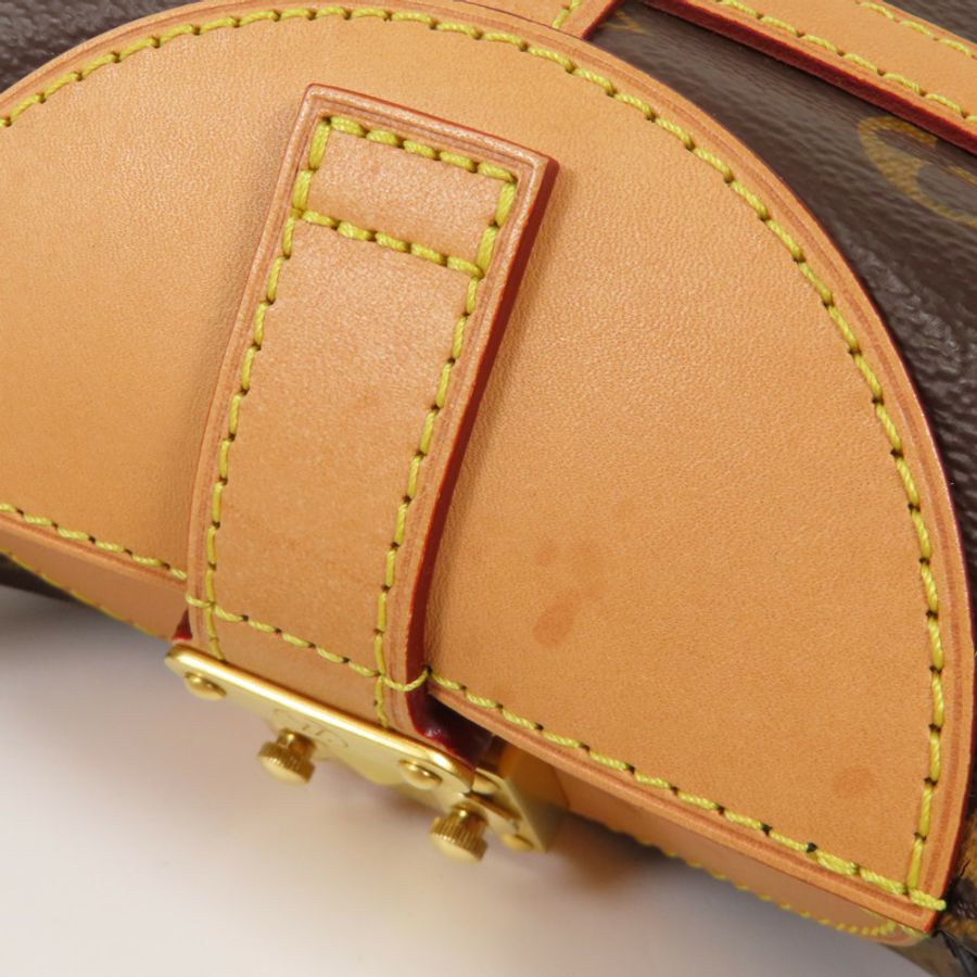 LOUIS VUITTON 【激減優惠】Monogram Duffle金扣手挽肩背兩用袋棕色-12