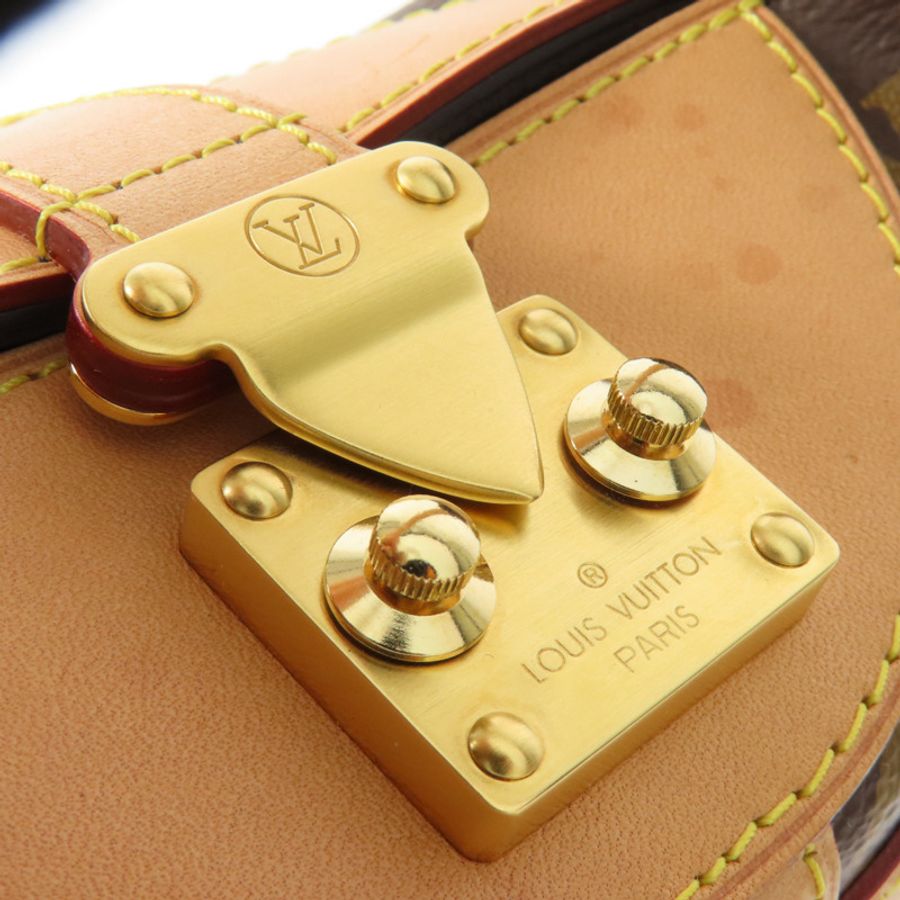 LOUIS VUITTON 【激減優惠】Monogram Duffle金扣手挽肩背兩用袋棕色-13
