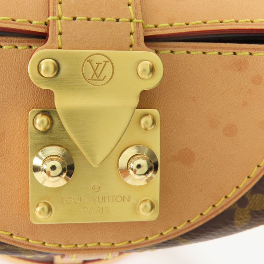 LOUIS VUITTON 【激減優惠】Monogram Duffle金扣手挽肩背兩用袋棕色-14