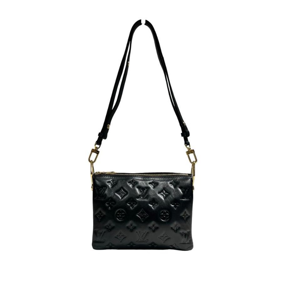 LV CHAIN SHOULDER BAG BLACK [A05337]-2