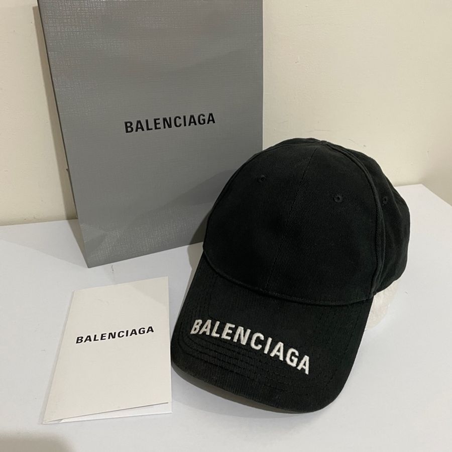 台灣專櫃正品✨Balenciaga 經典棒球帽 老帽 巴黎世家帽子-0
